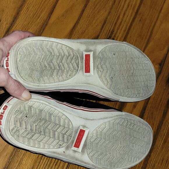 Polo Ralph Lauren Mens Hanford Sneakers Tennis Shoes Canvas Size 13D - Picture 7 of 10